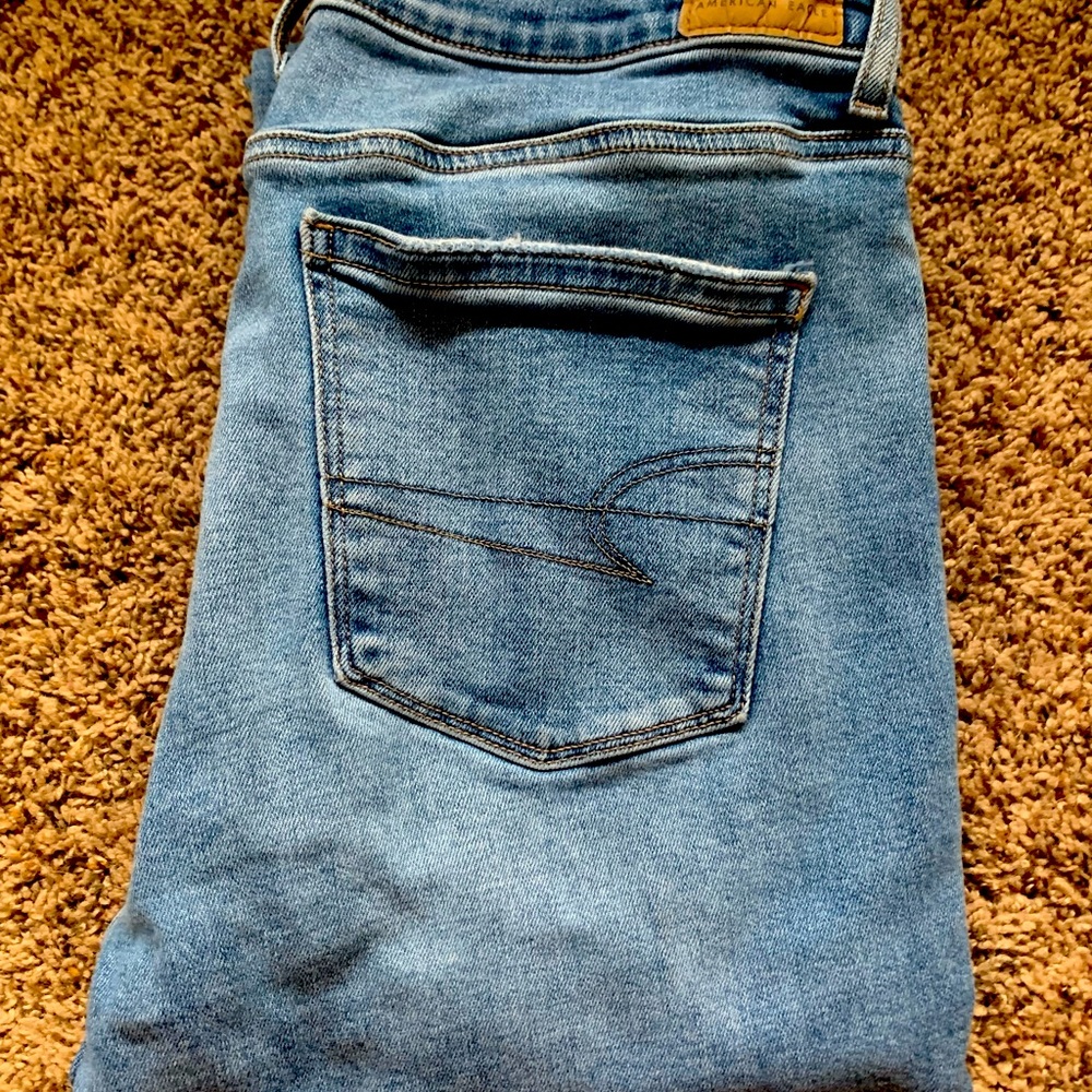 American Eagle Straight Leg Jeans. 10